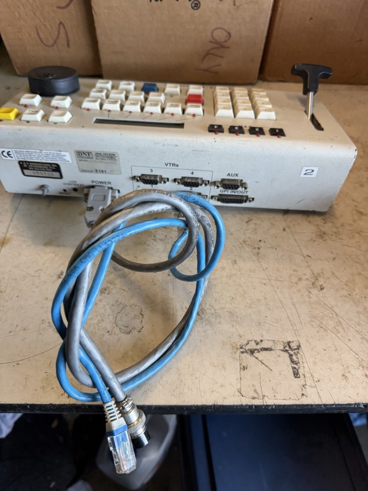 DNF Controls ST300 VTR DDR Slow Motion Controller / No power supply / Untested