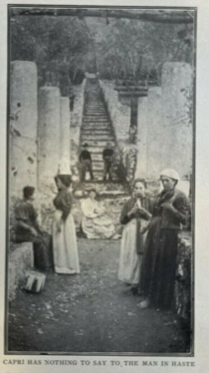 1910 Isle of Capri illustrated