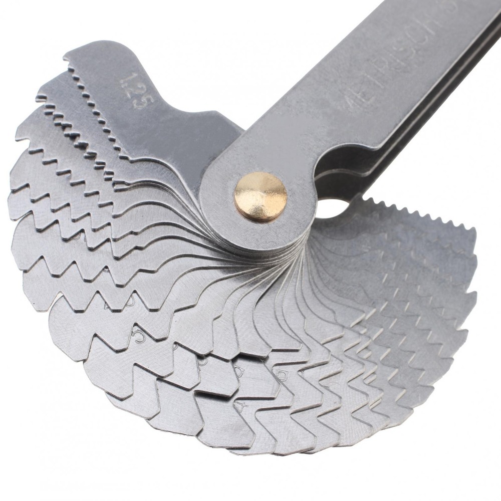 Multi-Size Thread Gauge - Metric & Imperial for Screw Thread Measurement 52PC