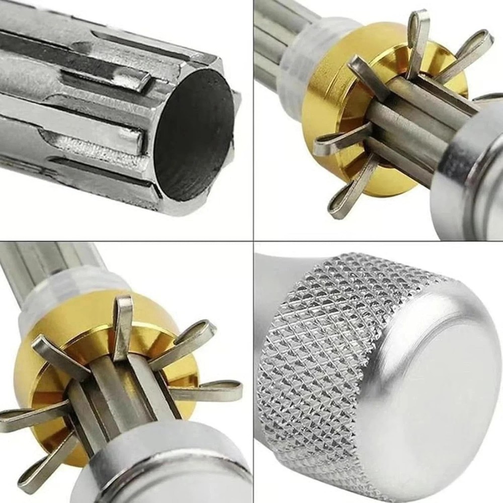 7 Pin Advanced Tubular Lock Tool Set For Padlock Hook Tool Seal Pick Puller DIY