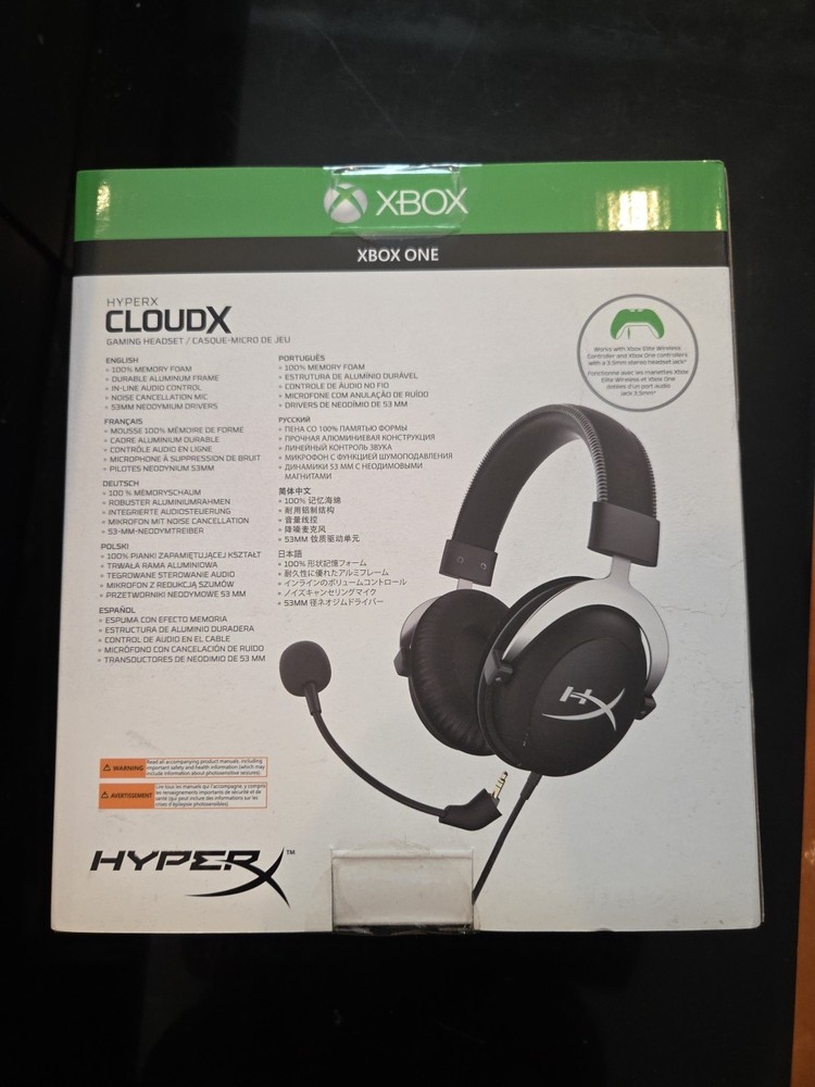 Kingston HyperX CloudX Gaming Headset HX-HS5CX-SR ✨🔥✨NEW! ✨🔥✨