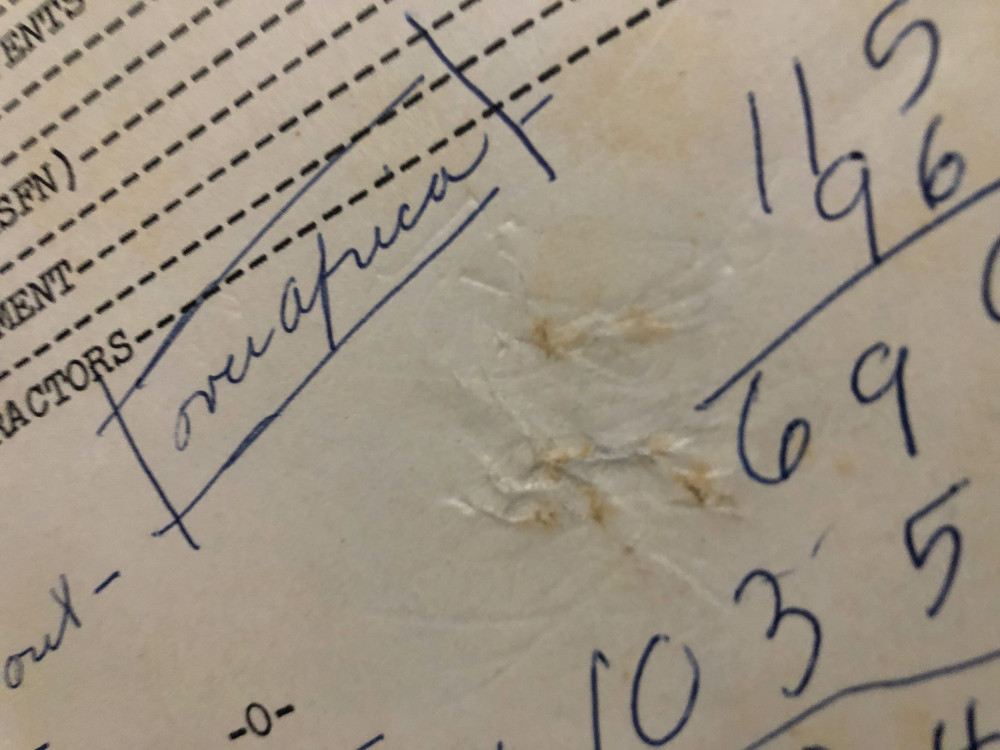 PROJECT APOLLO 6 REPORTER MARY BUBB'S COPY 1968 PRESS KIT GREAT NOTES SCRIBBLES