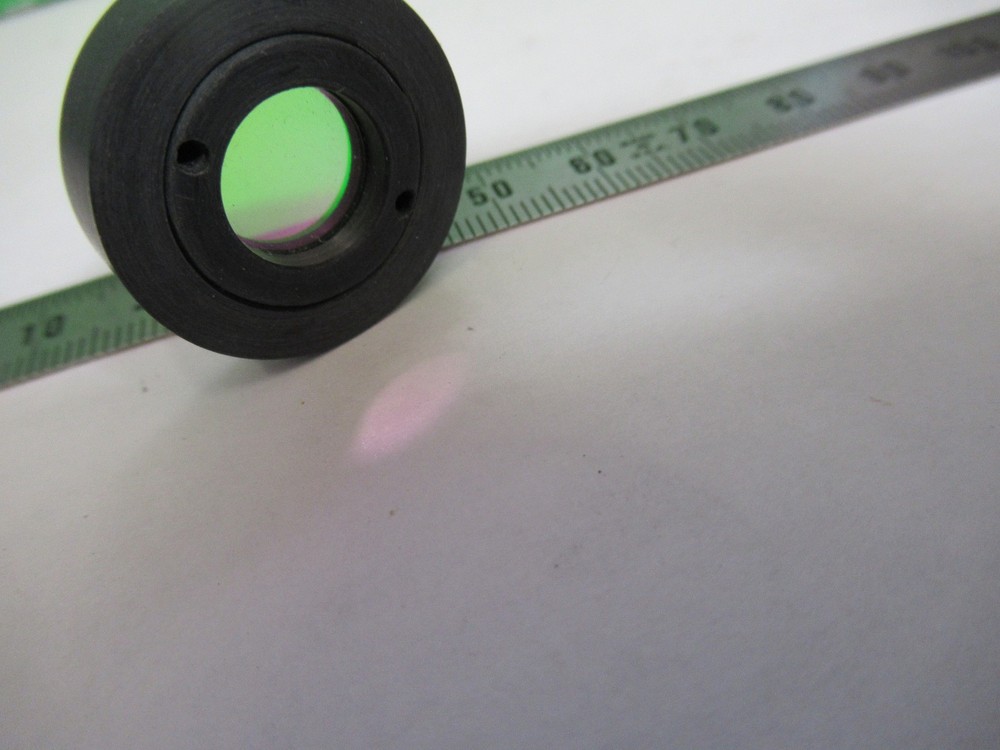 SPECTRAL GREEN FILTER LENS OPTICS MICROSCOPE AS PICTURED T5-A-90