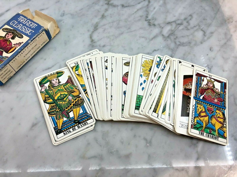 The Tarot Classic Deck by Stuart R Kaplan MISSING INSTRUCTIONS BOOKLET