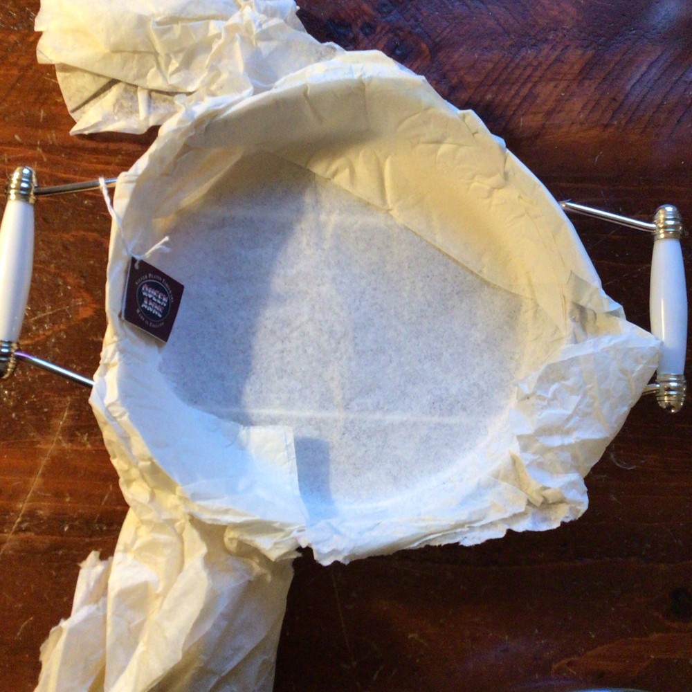 Vintage Queen Anne Silver Plated Covered Vegetable Server with Handles England