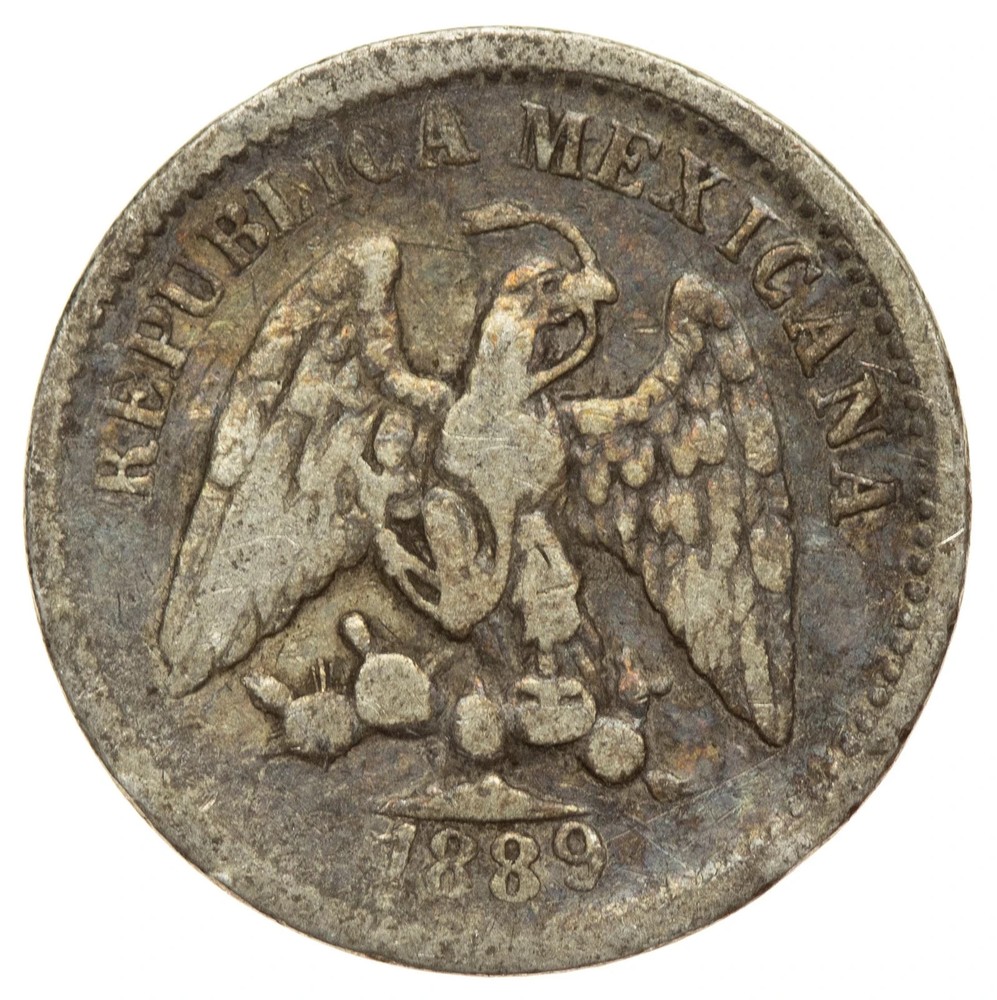 Mexico - 5 Centavos 1889 - Silver