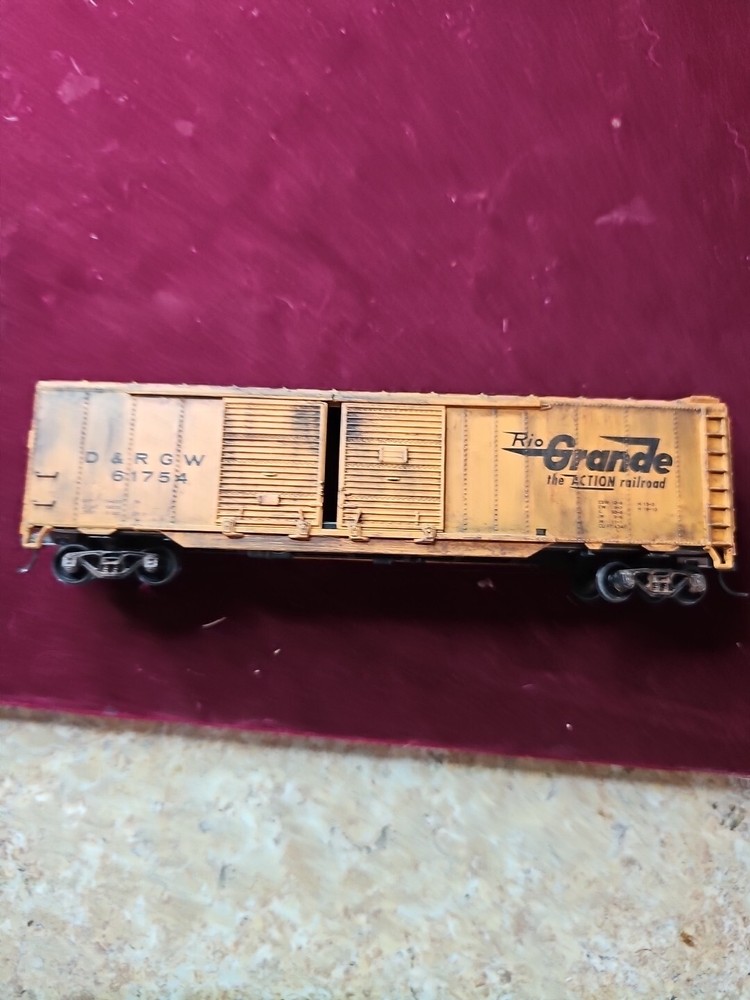Rio Grande The Action Railroad Model Train Car