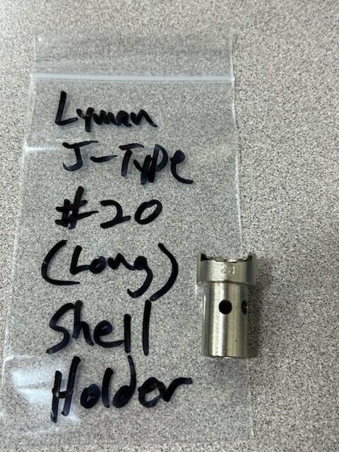 Lyman J Type #20 (long) Shell Holder