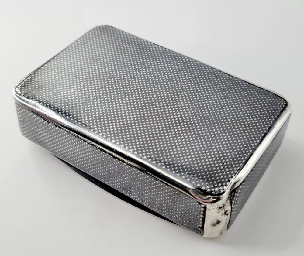 1874 IMPERIAL RUSSIAN NIELLO SOLID SILVER CIGARETTE CASE 84 WITH TROIKA SCENE