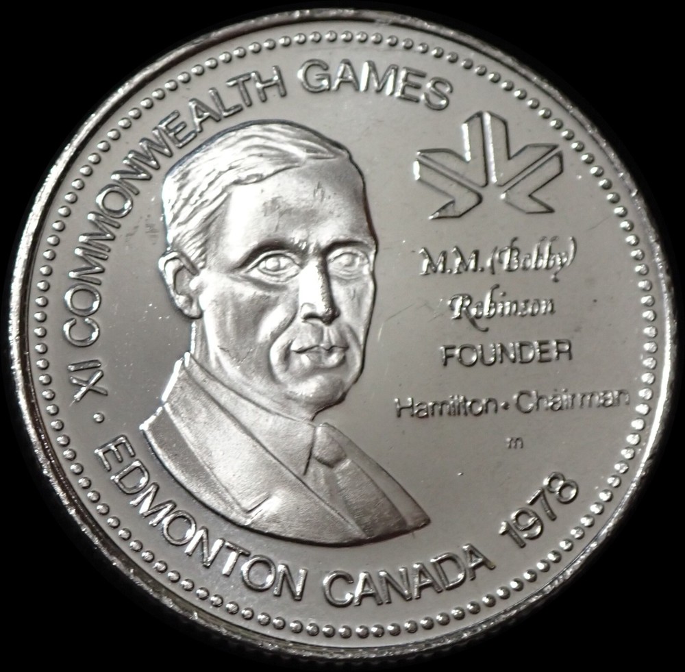 Canada 1978 Medal Commonwealth Games Edmonton WCA A2