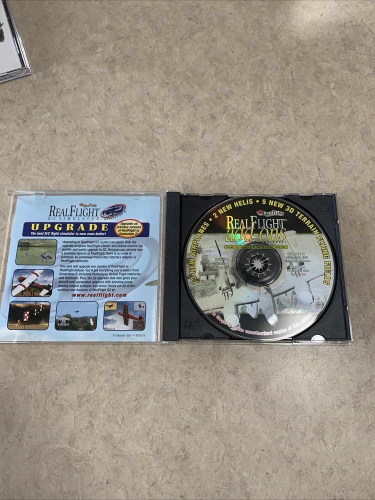 GREAT PLANES REAL FLIGHT ADD-ONS LOT VOLUME 2 3 4 SOFTWARE RC SIMULATOR