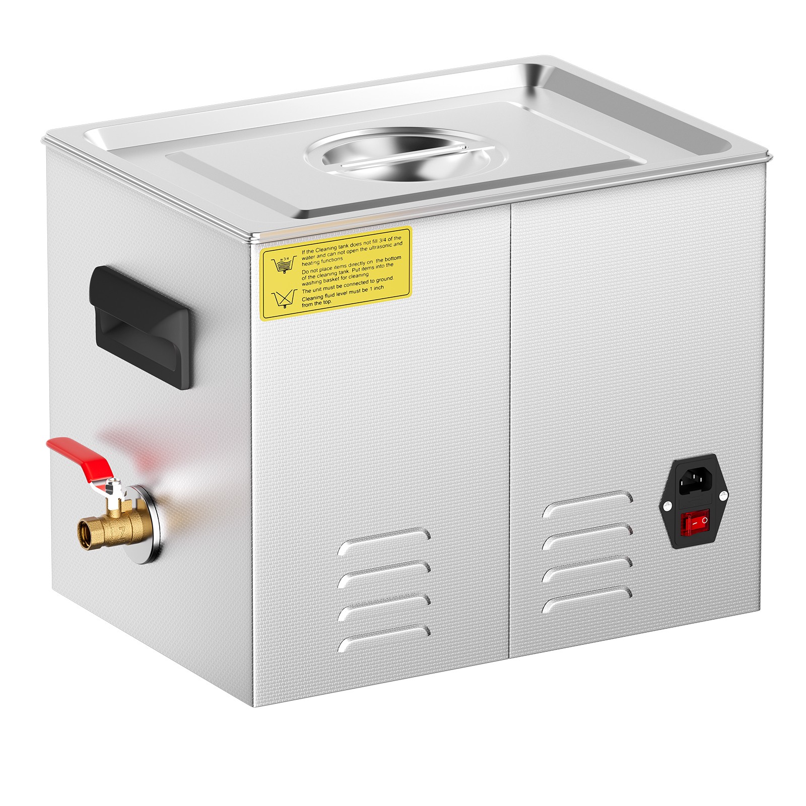 10L Ultrasonic Cleaner with Heater Timer & Basket Digital Sonic Machine