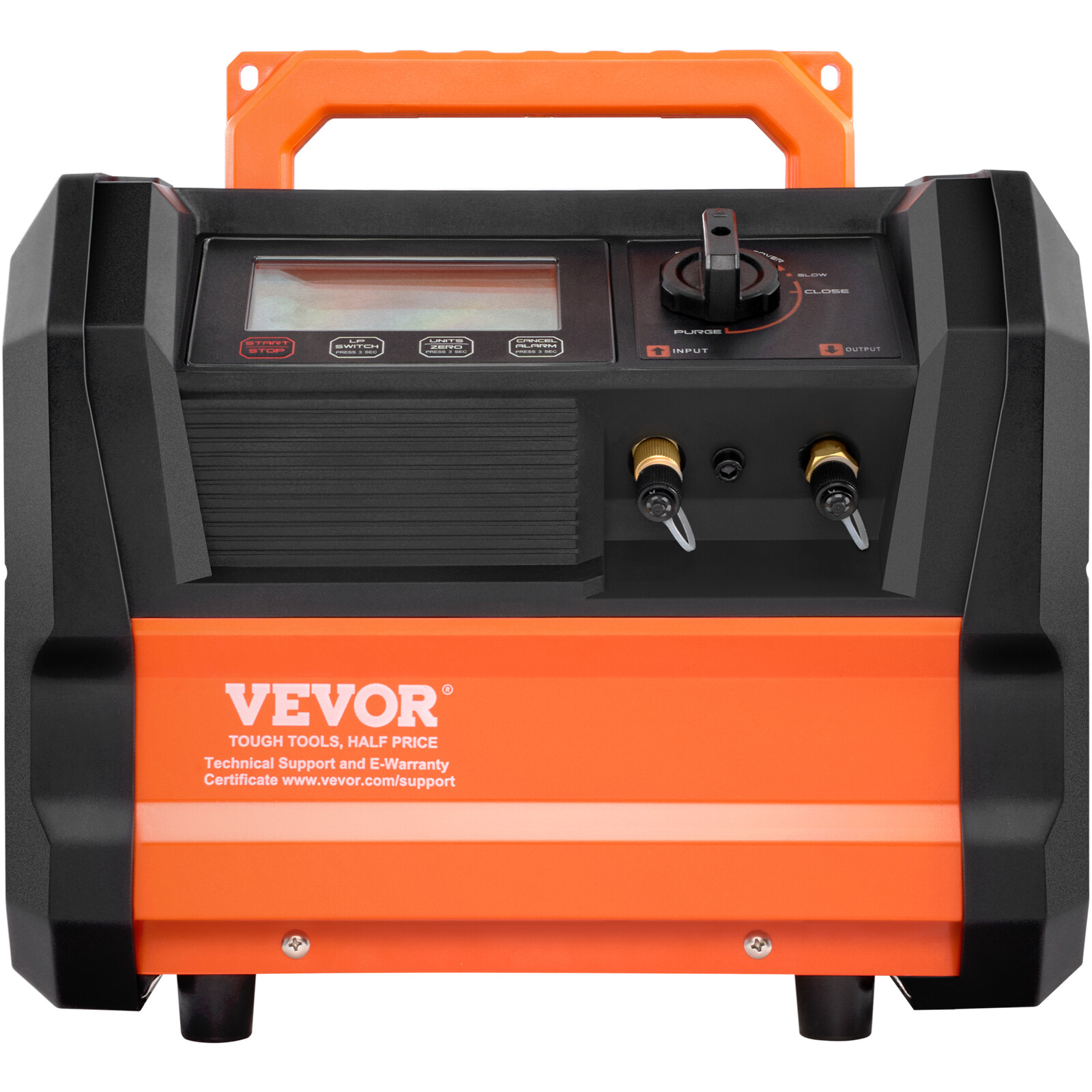 VEVOR Refrigerant Recovery Machine 1 HP Dual Cylinder Brushless Portable AC