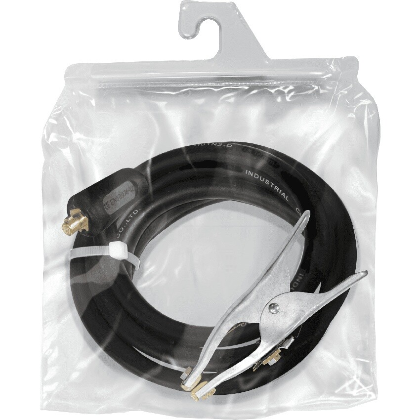 GYS Ground Terminal + Cable + Plug Mounted: 400A, 4m, Cable Ø 50mm², 35/50mm²