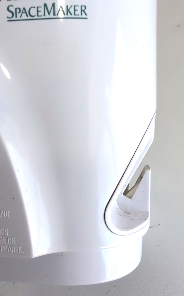 BLACK & DECKER Spacemaker Under Counter Can Opener White With Mounting Hardware