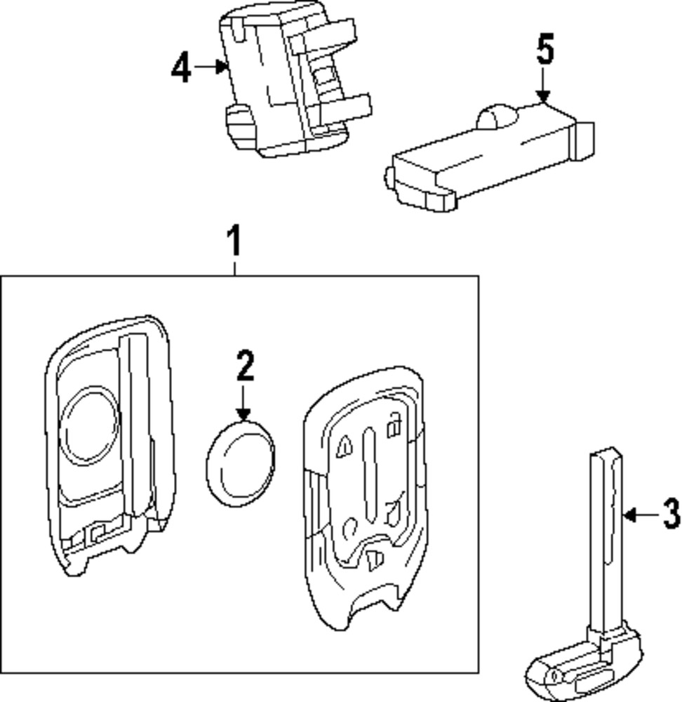 Genuine Transmitter 13560193