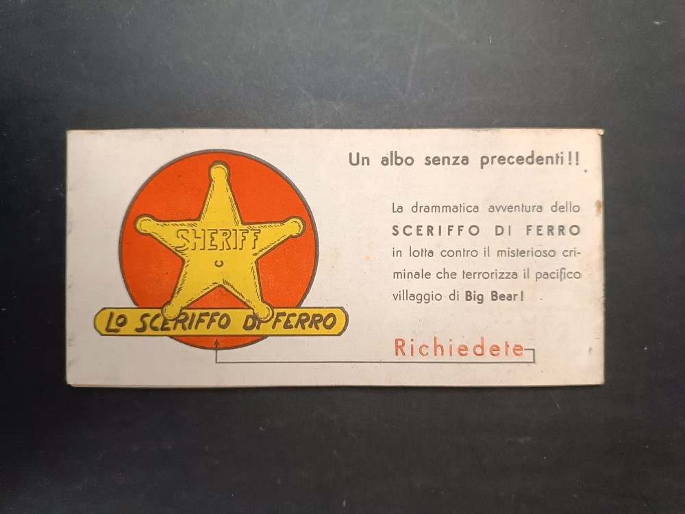 comic strip FOURTH SERIES TEX n 12 - 1952 - Thresholds hell - and bold