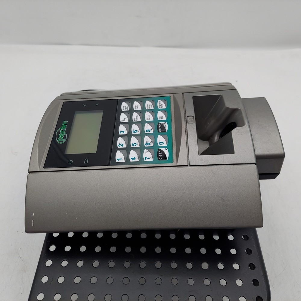 Paycom Time clock Terminal (No Power Cord / Key) Untested