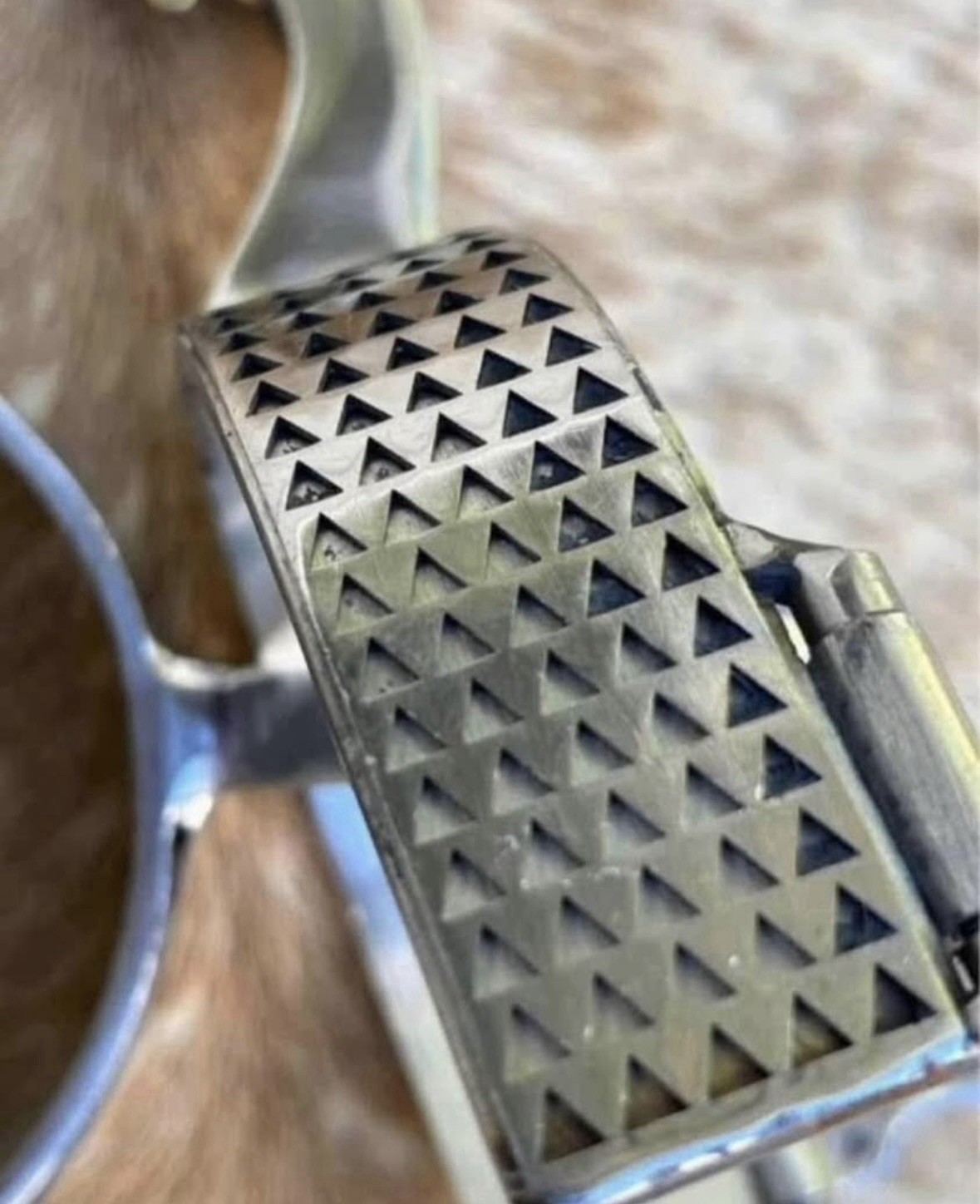 Pair Adult Size Stainless Steel Western Spurs Rasp Design