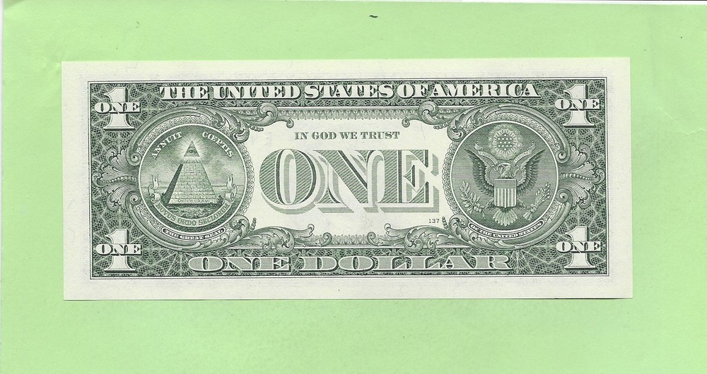 2009 ..UNCIRC $1 E 4261 1184 E .... 2009 $1 E-E NICE NOTE