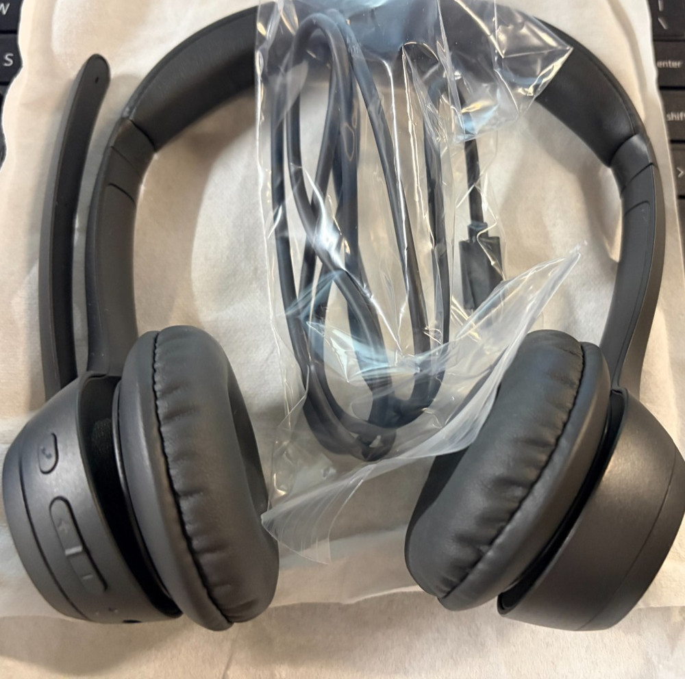 Logitech Zone 301 Wireless Bluetooth Headset with Noise-Canceling Microphone