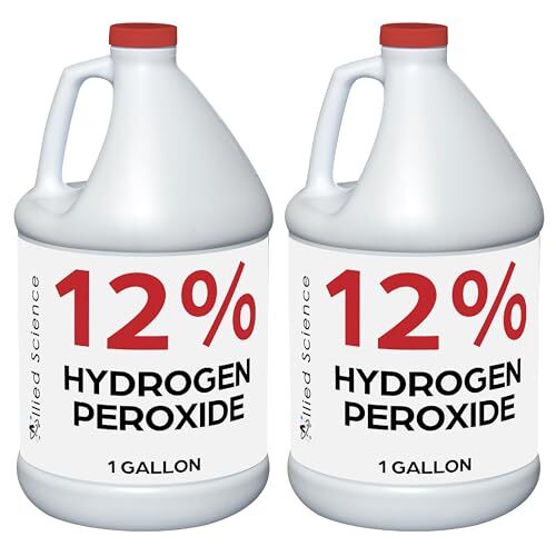 Allied Science 12% Hydrogen Peroxide, 2 Gallons