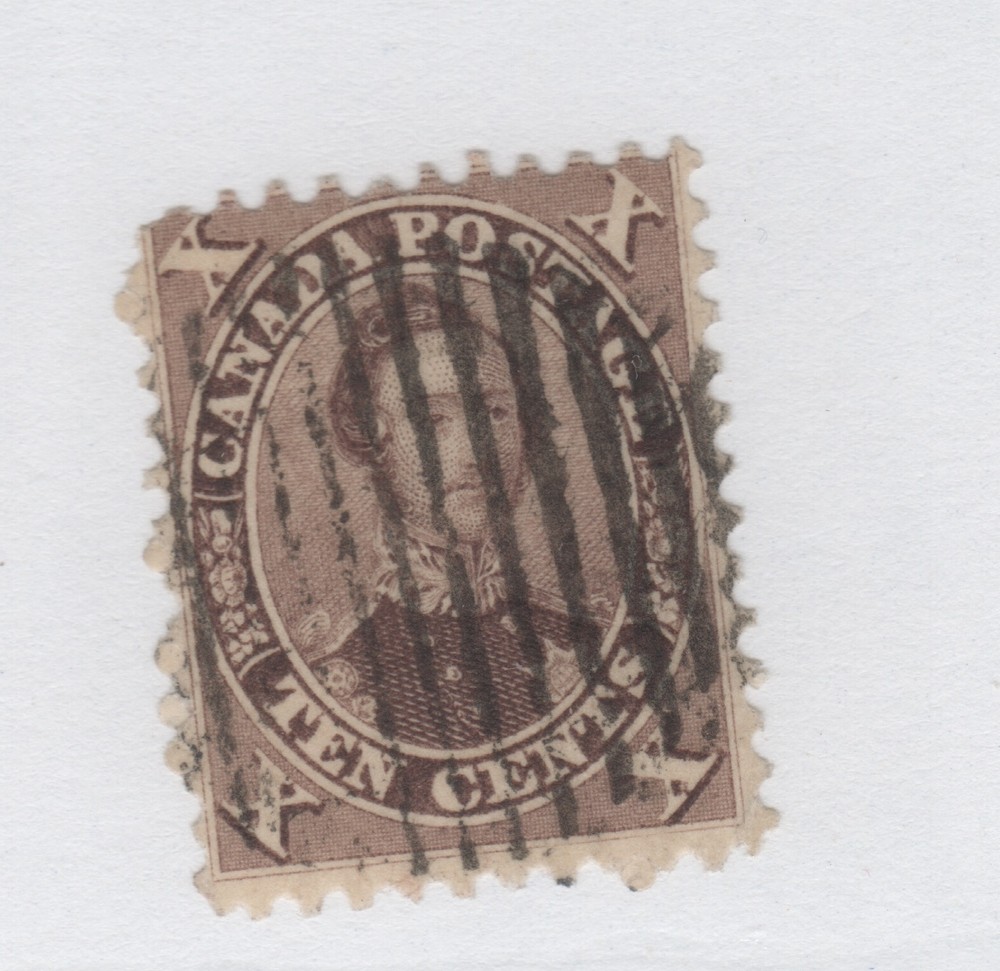 CANADA  #17b Brown Fine USED