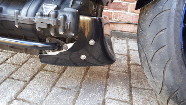TRIUMPH ROCKET 3 SHORT - SCULPTED - REAR MUDGUARD SMOOTH