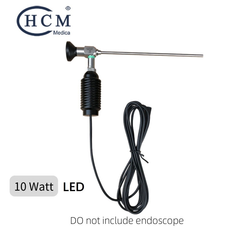 Portable Cold LED Light Source ENT Endoscopy Medical 10W Endoscope Camera