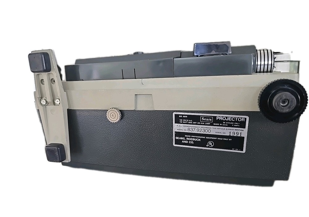 Sears Du-All Eight Automatic Threading Movie Projector (Model 9230)