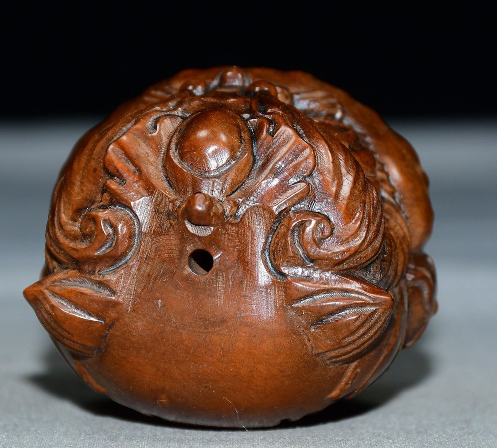 Exquisite Small Leaf Boxwood Handle