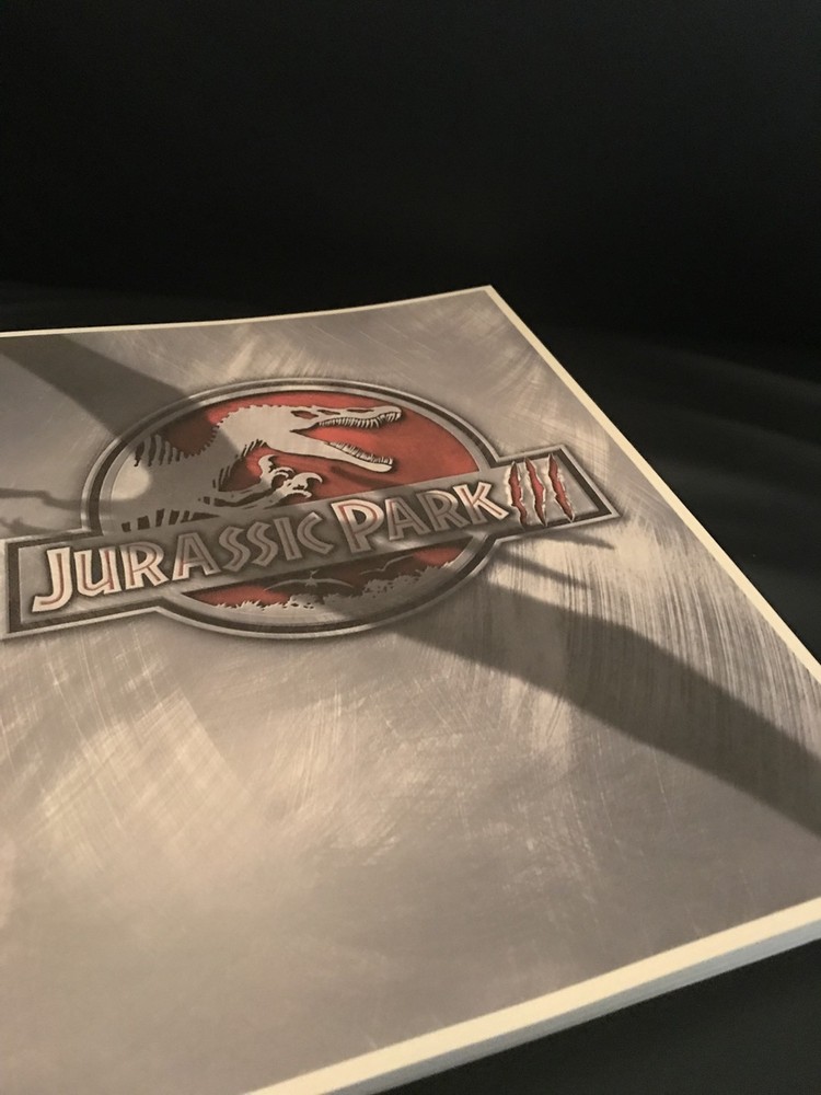 Universal THE JURASSIC PARK TRILOGY Rare Script SCREENPLAY SET Collection