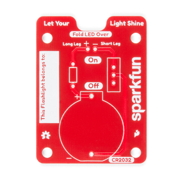 [ SparkFun KIT-14877 ] Basic Flashlight Soldering Kit