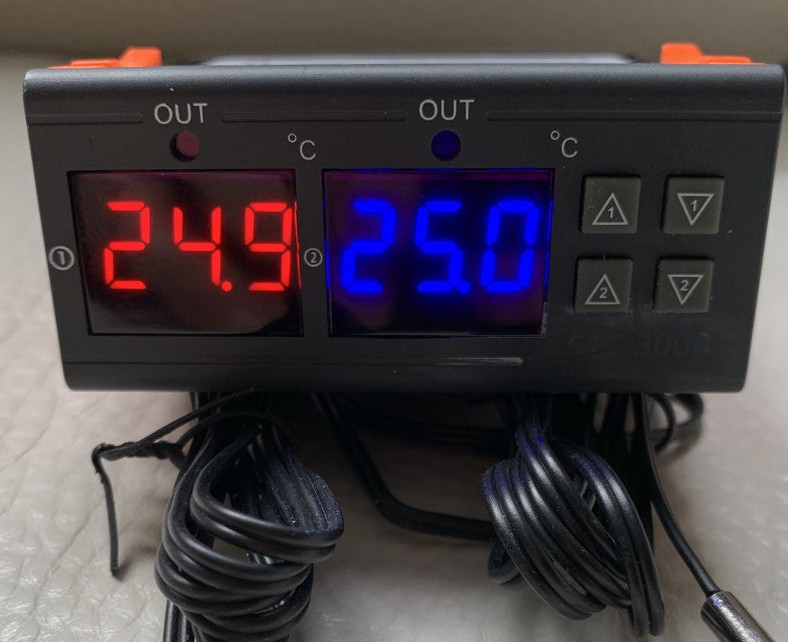 Temperature Controller Thermostat Control Heat Cold compressor delay Cooler