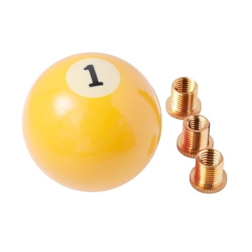Billiard Ball Shift Knobs Gear Stick Shifter Knobs Marbling Pool Ball Gold 1