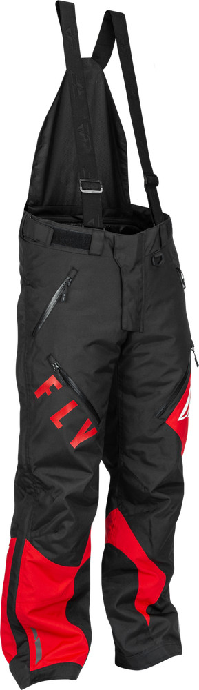 Fly Racing SNX Pro Snow Bib (Black/Red, Medium)