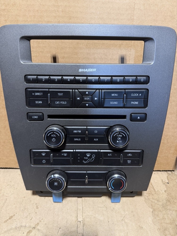 2011-2014 Ford Mustang Radio Temperature Control Panel CR3T18A802JA OEM NEW