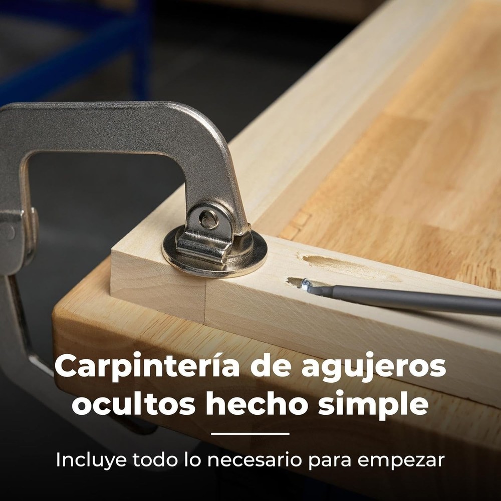 Efficient Pocket-Hole Jig for Creating Angled Joints with Plastic Construction