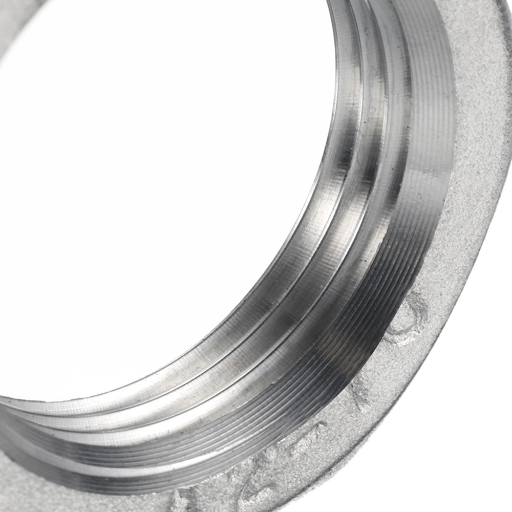 2 Pcs Cast Pipe Fitting Hex Locknut Nut g 3/4" Female Thread (DN20)