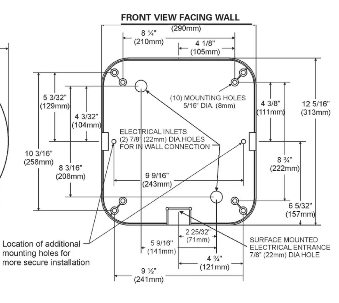 XLERATOR CHROME HAND DRYER XL-C NO TOUCH WALL MOUNT BATHROOM EXCEL XL SB METAL