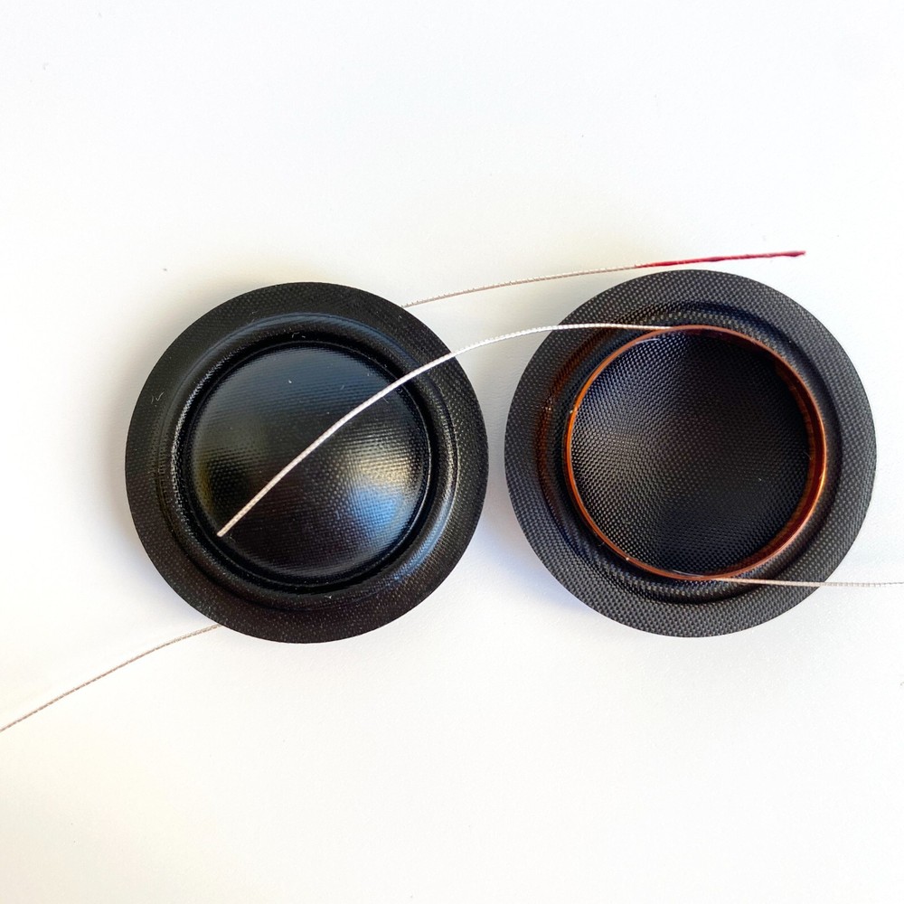 2 Replacement 0.75" Silk Dome diaphragms For NELL EIII VIFA Tweeter D19TD-05 8Ω
