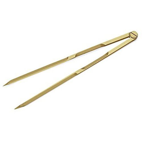 Liquidraw Brass Compass Divider Marine Nautical Solid Brass 20cm / 8" Drawing