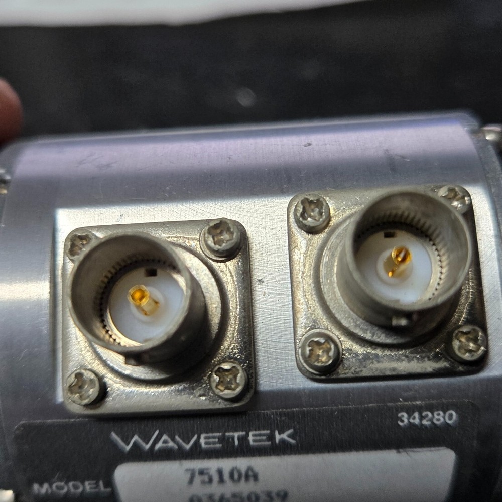 WAVETEK Model 7510A - 75 Ohm Step Attenuator - 0-10 dB - 1 dB Per Step TESTED!!
