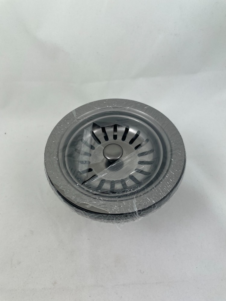 NEW Dark Gray Kitchen Sink Drain with Strainer