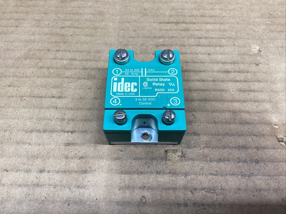 IDEC SOLID STATE RELAY LR59793 24-330VAC 25A #817M20