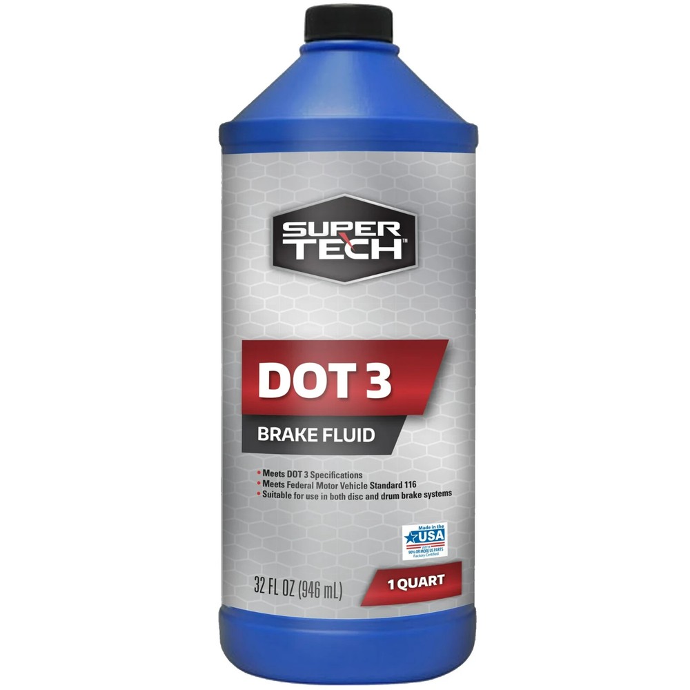 Super Tech DOT 3 Brake Fluid - 32 oz
