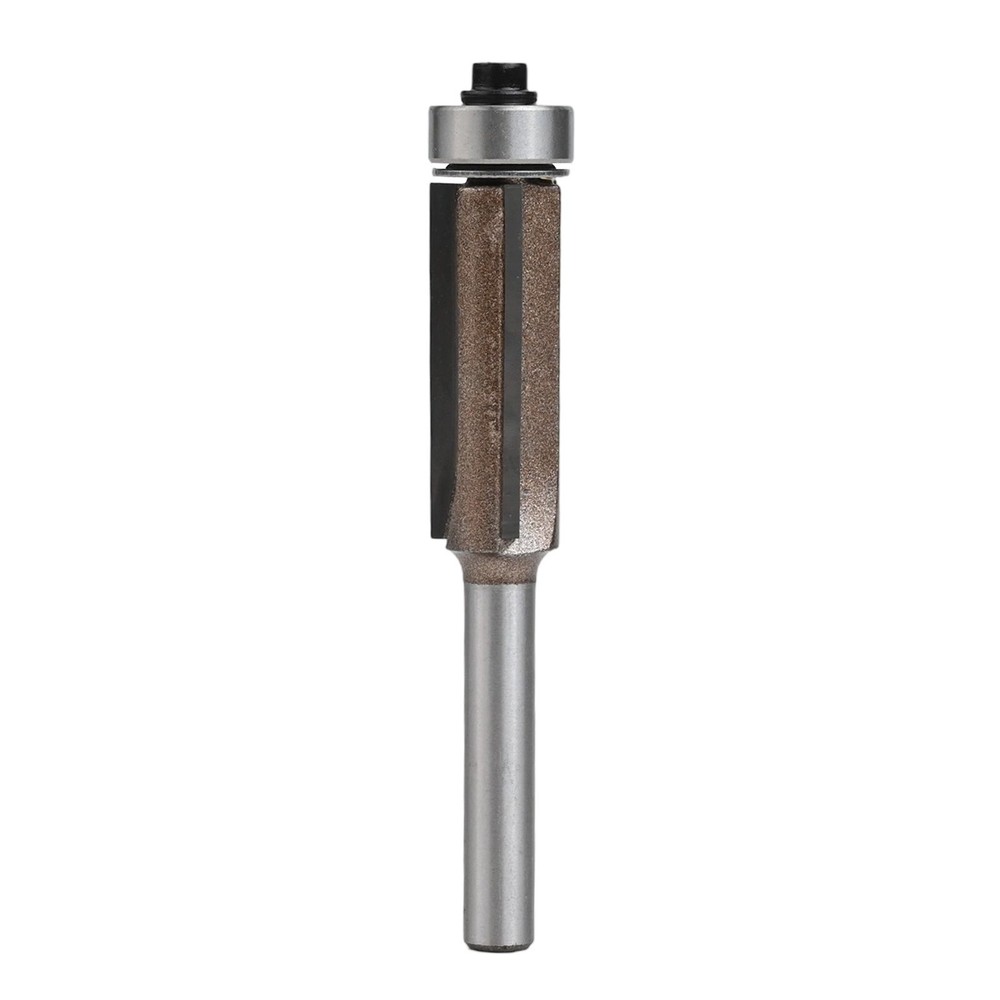 Closed Bearing Roller Design on 6mm Trim Router Bit for Precision Work