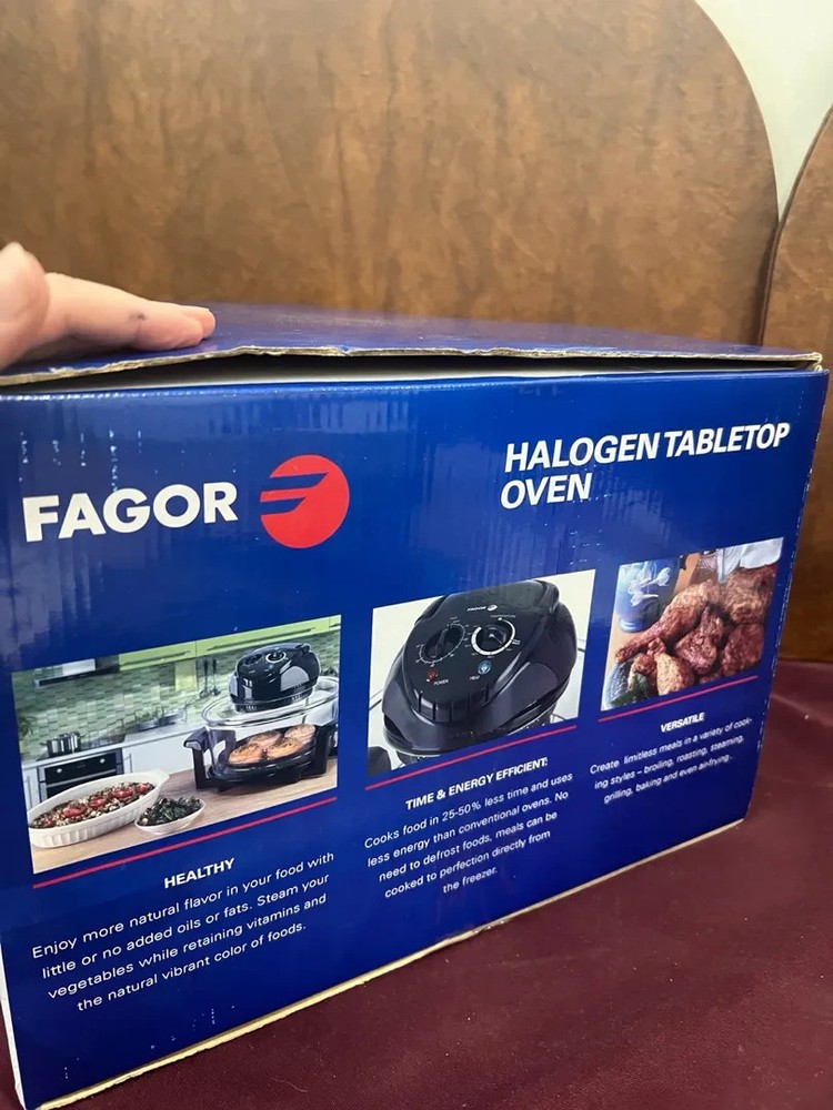 Fagor 12 Quart Halogen Tabletop Oven - New In Box