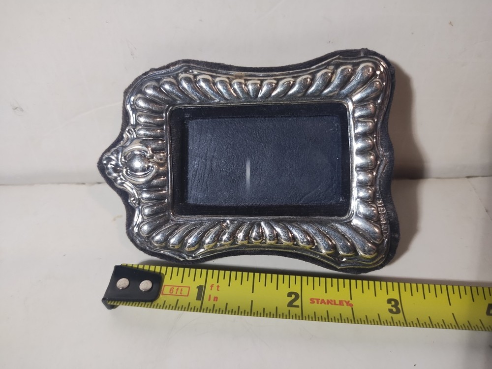 Small Sterling Silver Picture Frame Vintage
