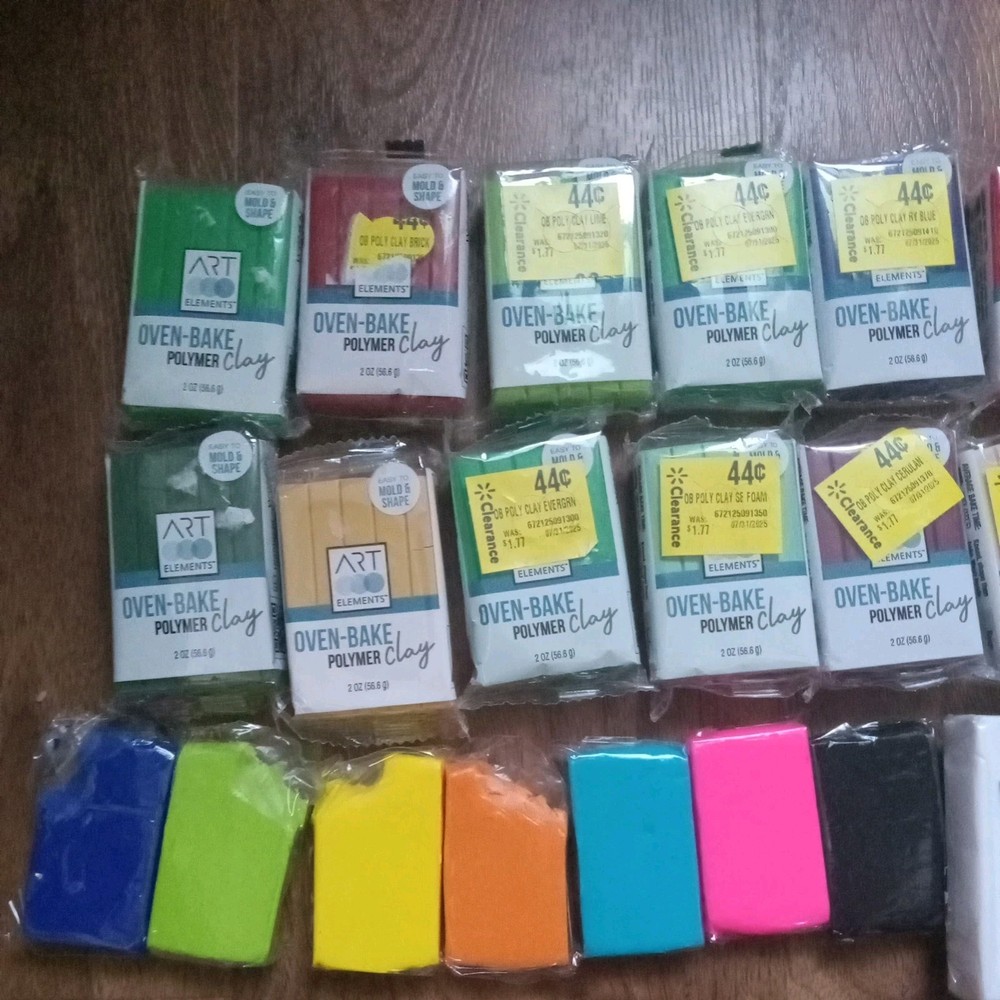 Modeling Clay Lot Oven Bake Multiple Colors